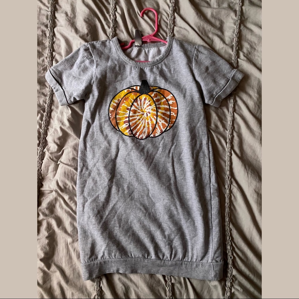 Festive Tie-Dye Harvest Dress
